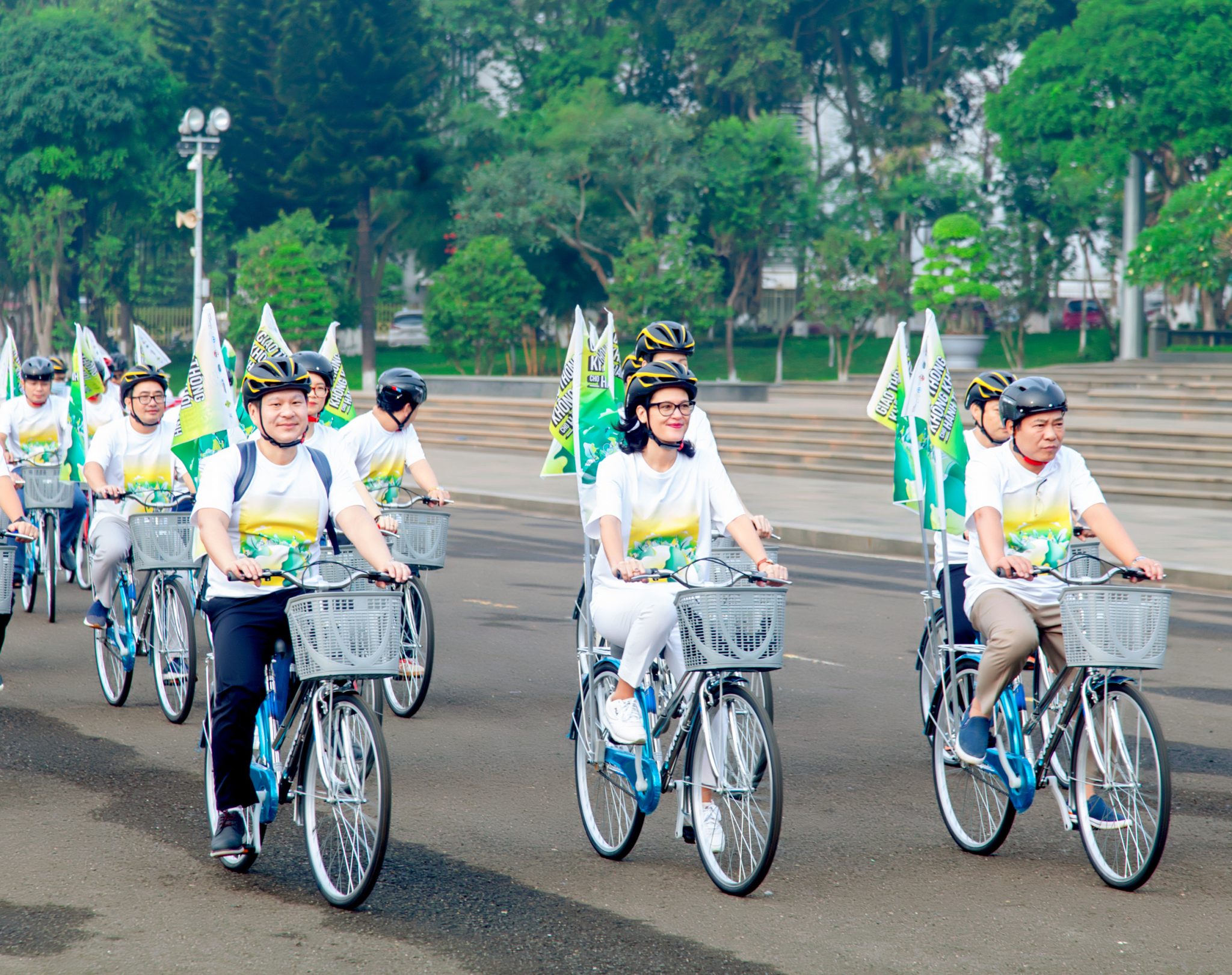 AIP Foundation - Bike riding campaign to promote social awareness