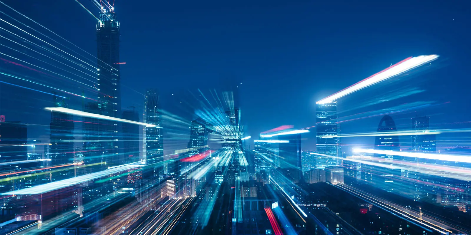 TechData - Skylines with Digital lines